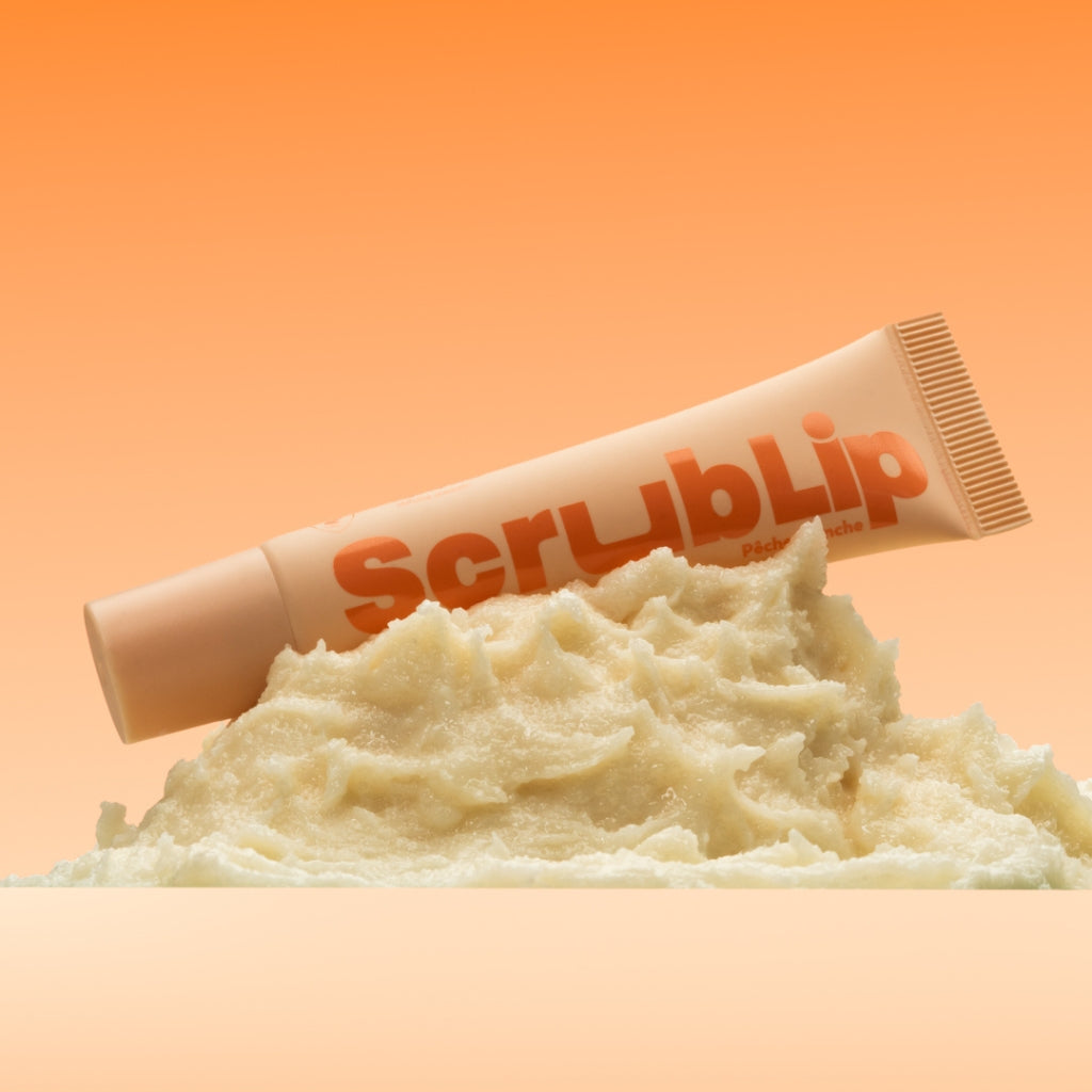 Trew Scrub Lip Balm White Peach (15ml)