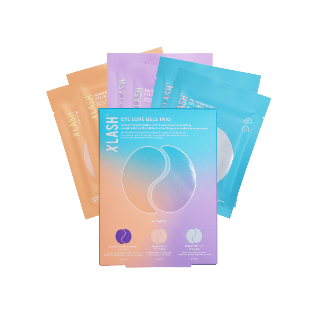 XLash Eye Gel Patches - Love Trio (doos met 6 paar eye patches)