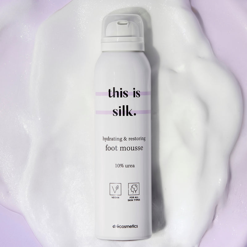 Foot Mousse "this is silk." | 10% urea (150ml)